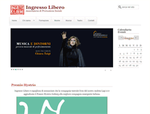 Tablet Screenshot of ingressolibero.eu
